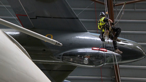 How RAF Cosford's Cold War Aircraft Get Cleaned