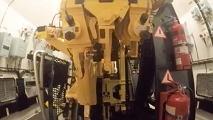 Watch The Hypnotic Inner-Workings Of HMS Lancaster's Gun Turret In Action