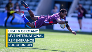 UK Armed Forces to take on Germany in live Remembrance Rugby