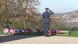 International Bomber Command Centre Holds Reduced Remembrance Service