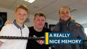 How Ricky Hatton gave one RAF boxer and his terminally ill dad a day to remember