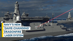 DragonFire: The Navy's new laser weapon designed to down drones