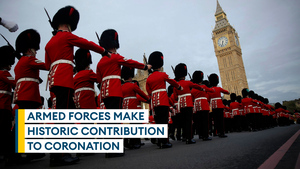 Armed Forces make historic contribution to Coronation | Forces News | 8 May
