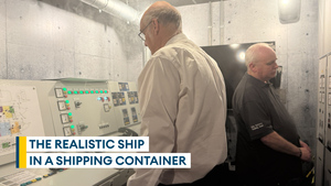 The immersive ship in a box for Royal Navy training