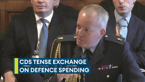 CDS pressed over claims that defence has a £28bn shortfall 