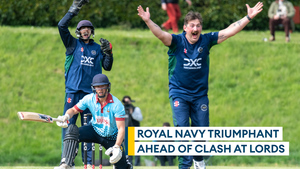Navy cricketers beat RAF ahead of vital T20 match at Lords