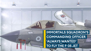 Reborn Immortals Squadron chief shares excitement over F-35