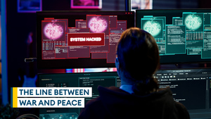 Grey zone expert  discusses the threat of cyber attacks