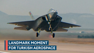 Landmark moment for Turkish aerospace with maiden KAAN fighter jet flight