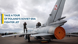 Sukhoi SU-22M4: Take a tour of the Soviet-era fighter jet used by Poland