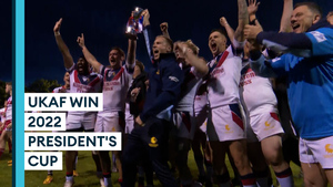 UK Armed Forces retain the President's Cup