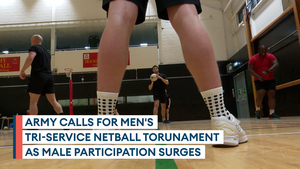 Calls for a men's tri-service netball tournament at Army trials