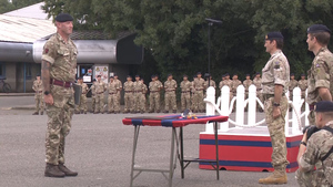 Soldiers Awarded Firmin Sword Of Peace In Socially Distanced Ceremony