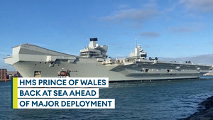HMS Prince of Wales gears up for 2025 deployment