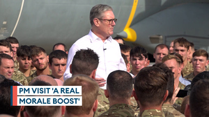 PM's visit to personnel in Cyprus a real morale boost