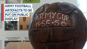 Army FA teams up with National Army Museum to put Army Football memorabilia on public display