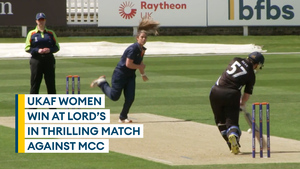 UK Armed Forces women's cricket team win at Lords for the second time ever