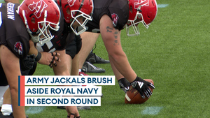 Army Jackals beat Royal Navy in Inter Services American football