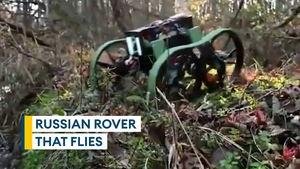 Transformers: The 3D-printed Russian rover that can fly