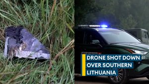 Italian fighter jets destroy drone over Lithuania 