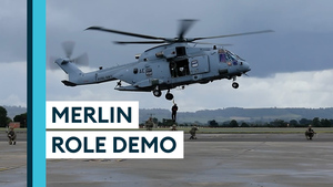 Newly qualified Merlin pilots get Wings at RNAS Yeovilton