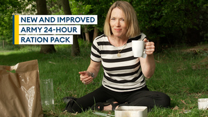 BFBS Forces News samples varied menu of new military ration packs