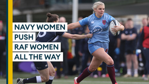 RAF Women fight off spirited Royal Navy challenge to win Inter Services clash