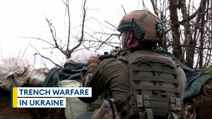 Why has the war in Ukraine seen a return of trench warfare?