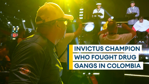 Veteran who lost both legs fighting Colombian drug gang hails benefits of Invictus Games