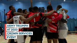 British Army success as military volleyball teams compete at 2023 Crown Services tournament