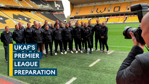 UKAF prepare for Remembrance fixture at Wolves' training facility
