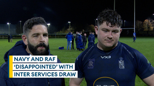 Navy and RAF react to tight Inter Services U23s opener