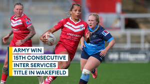 Army women wins fifteenth Inter Services rugby league title