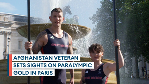 Army veteran Gregg Stevenson is heading to the Paralympics