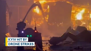 Ukraine hit with largest single air attack since start of full-scale invasion