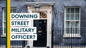 Calls for a Downing Street military officer to bring 'a bit of discipline'