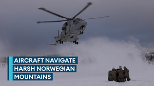 Merlins, Wildcats and Apaches take on the harsh enviroment of the Norwegian mountains 