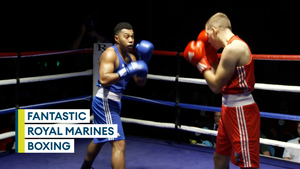 Royal Marines put on showstopper in Boxing Final | Forces Sport | 4 August