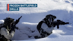 Exercise Winter Camp tests Nato battlegroups in Estonia