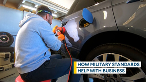 Veteran explains how 'extreme standards' set in military help in business
