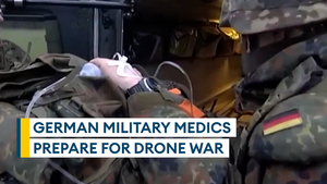 Drone casualties and hospital trains: German military doctors lean from war in Ukraine