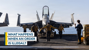 When does an order become an illegal one?