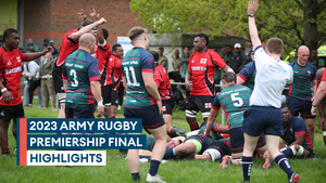 12 Regiment Royal Artillery win Army rugby union Premiership final