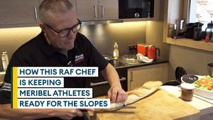 How do you fuel the RAF’s top Telemark athletes at Meribel?