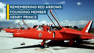 Tributes paid to Red Arrows co-founder Henry Prince