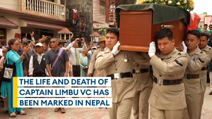  The life and death of Captain Limbu VC has been marked in Nepal