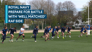 Royal Navy anticipate tight tussle with RAF in Rugby opener