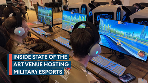 Take a tour of the home of British Esports where military gamers get battle ready