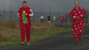 RAF Fylingdales Turkey Run Encourages People To Join Stem Cell Register