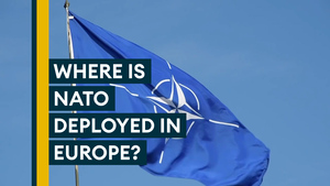 Where is NATO deployed in Europe?